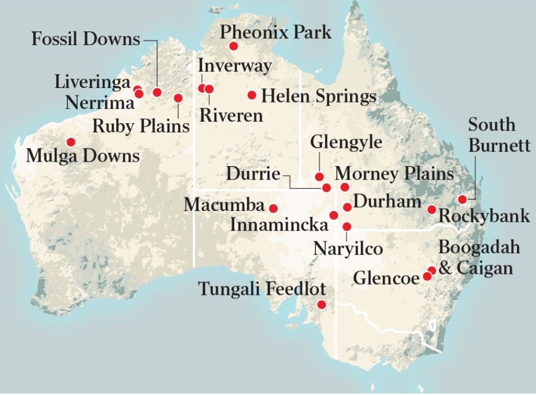 Gina Rinehart reveals her landholdings - Hancock Prospecting PTY LTD