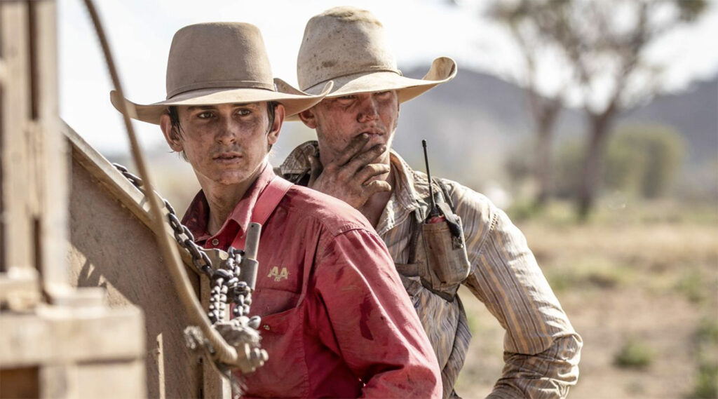 Two Fossil Downs staff members. Picture: Stacey Ford Photography