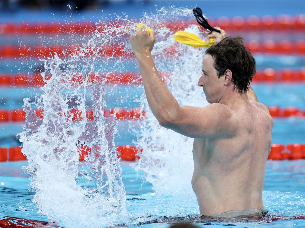 Paris Olympics 2024 Cameron McEvoy wins 50m freestyle final for