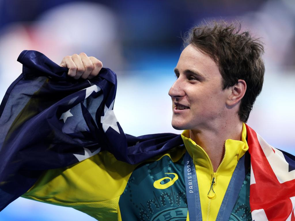 Paris Olympics 2024 Cameron McEvoy wins 50m freestyle final for